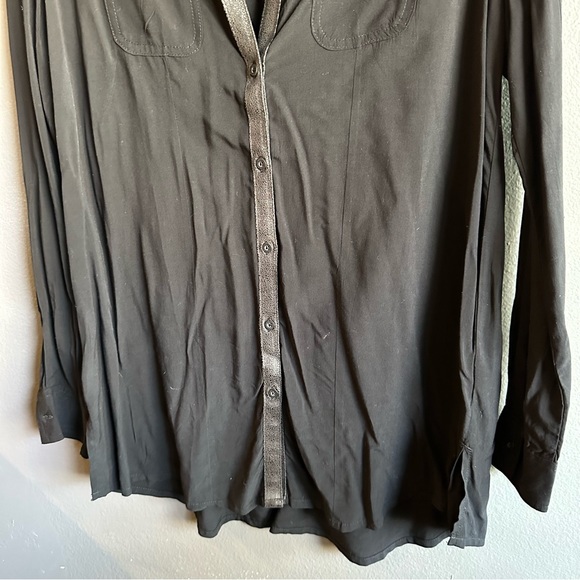 Harley Davidson black button up long sleeve - Picture 5 of 7